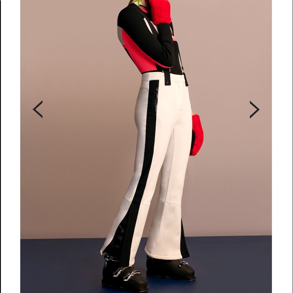 TopShop SNO White Flared Ski Pants